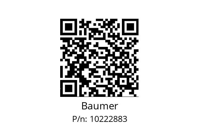   Baumer 10222883