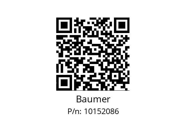   Baumer 10152086