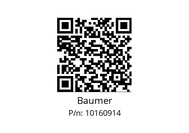   Baumer 10160914