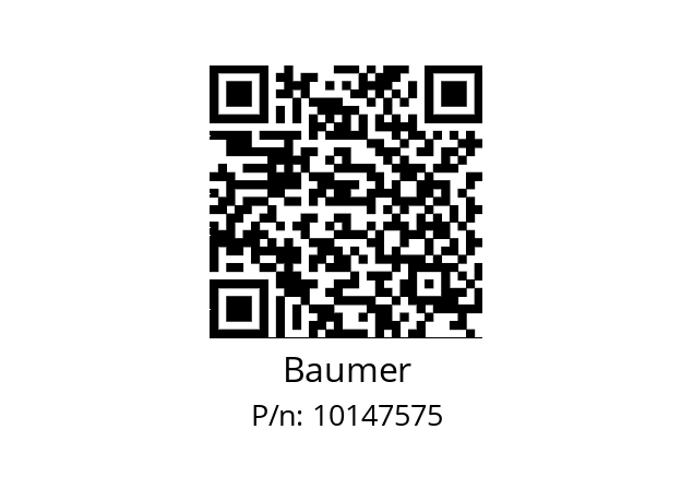   Baumer 10147575