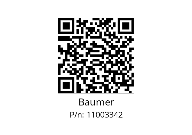   Baumer 11003342