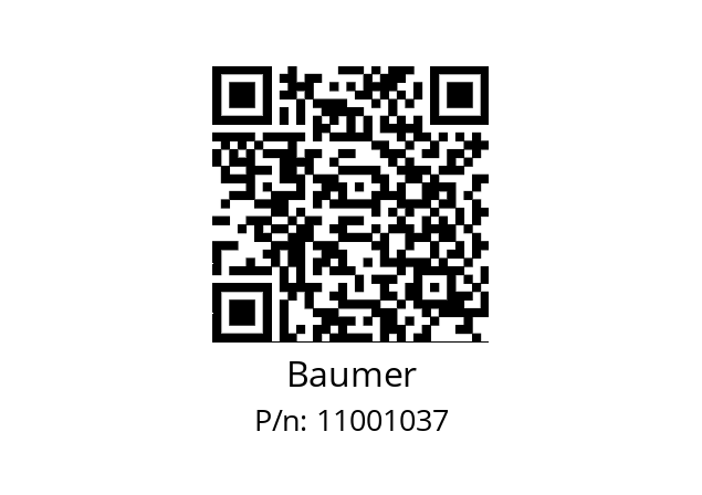   Baumer 11001037