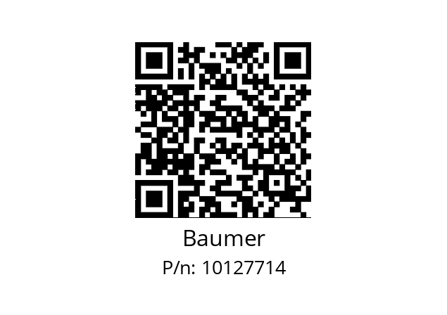   Baumer 10127714