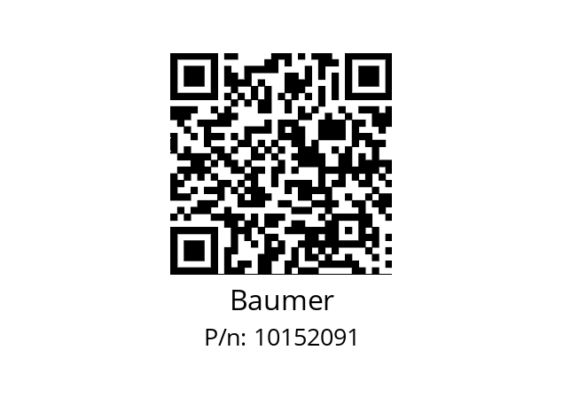   Baumer 10152091