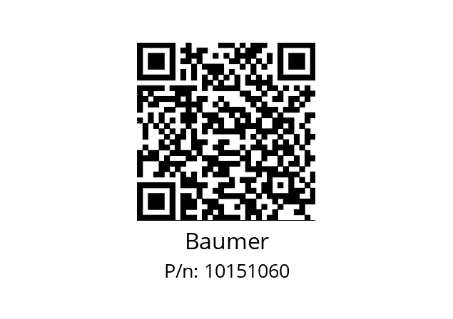   Baumer 10151060