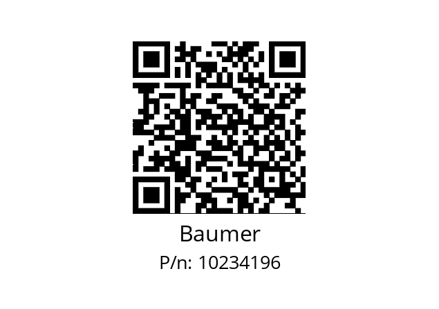   Baumer 10234196