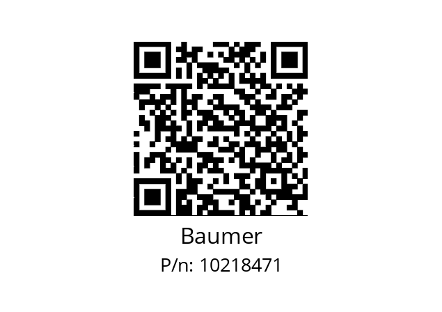   Baumer 10218471