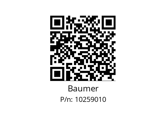  FUE 025B2002 Baumer 10259010