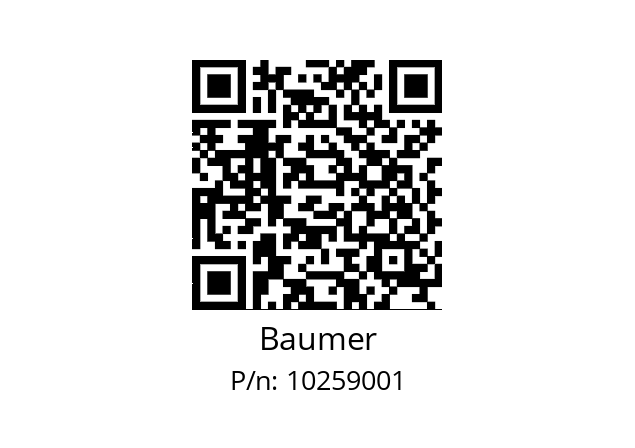  FUE 025B3001 Baumer 10259001