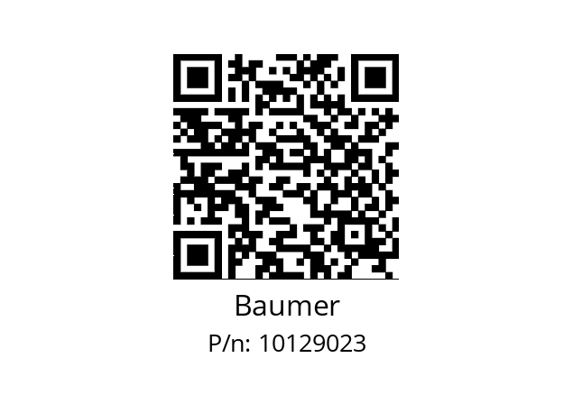   Baumer 10129023