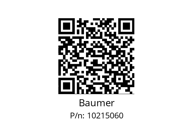   Baumer 10215060