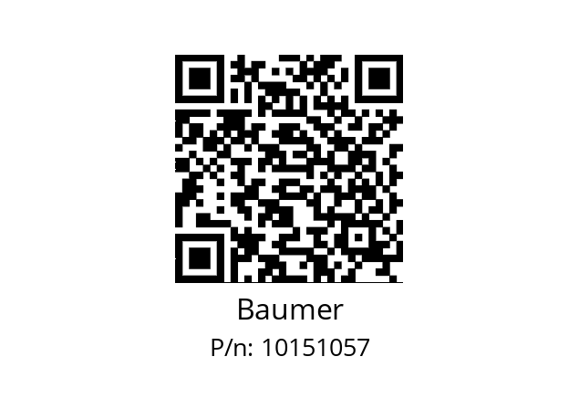   Baumer 10151057