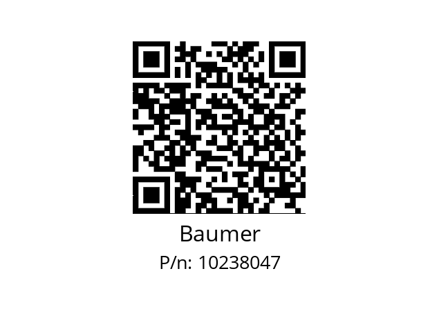   Baumer 10238047