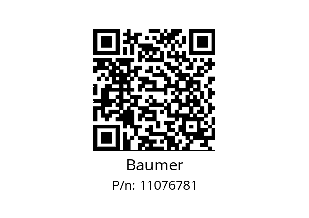   Baumer 11076781