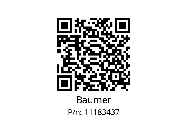  GXMMW.B503EA2 Baumer 11183437