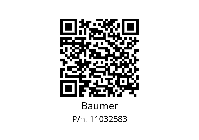   Baumer 11032583