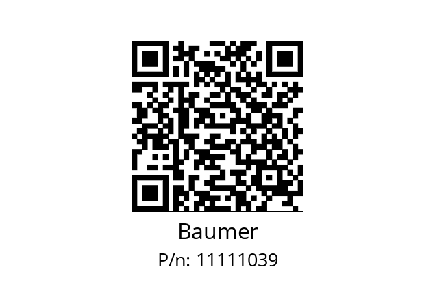   Baumer 11111039