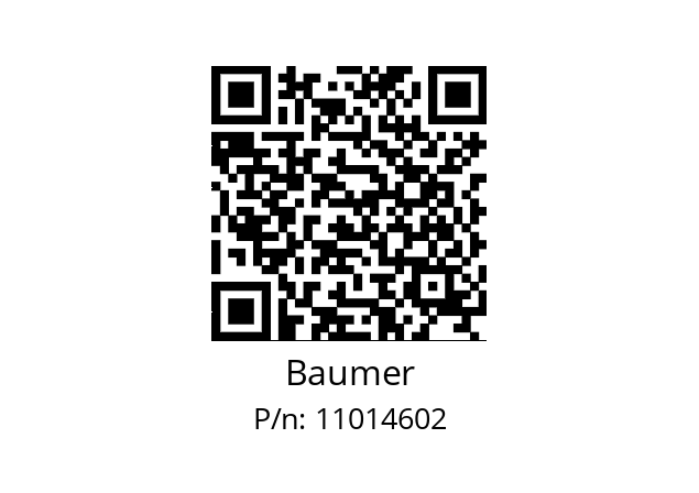   Baumer 11014602