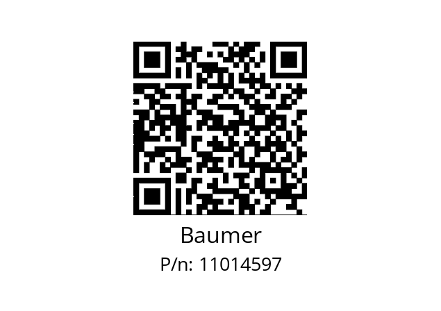   Baumer 11014597