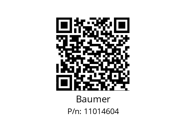   Baumer 11014604