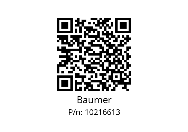   Baumer 10216613