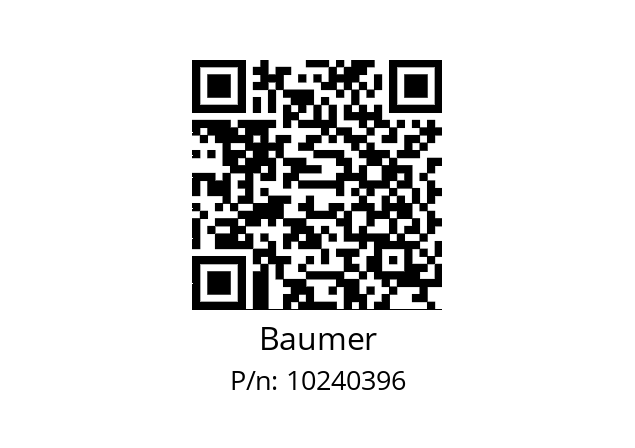   Baumer 10240396