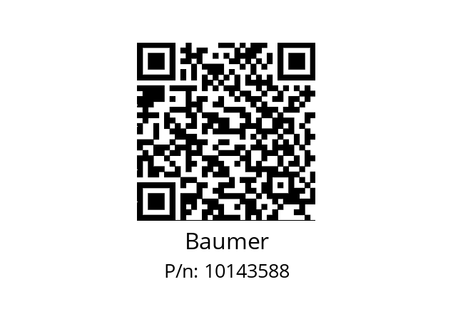   Baumer 10143588