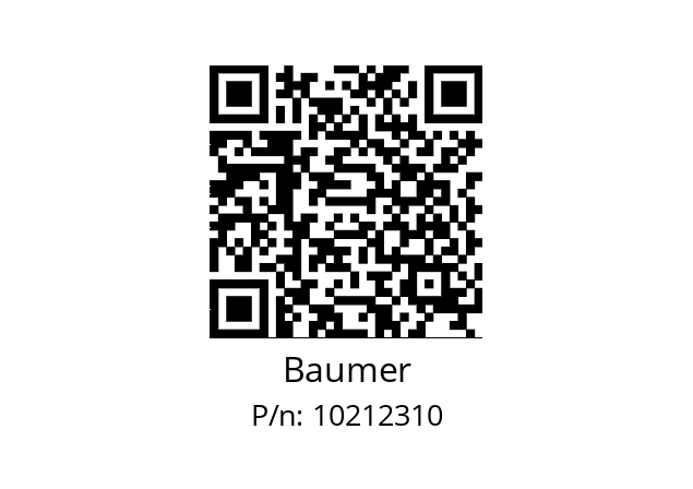   Baumer 10212310