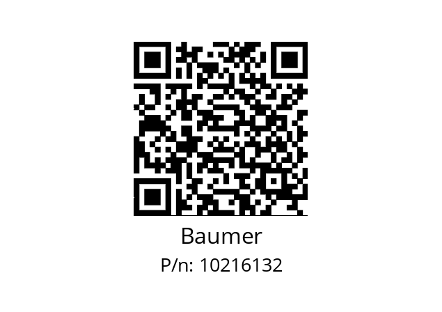   Baumer 10216132