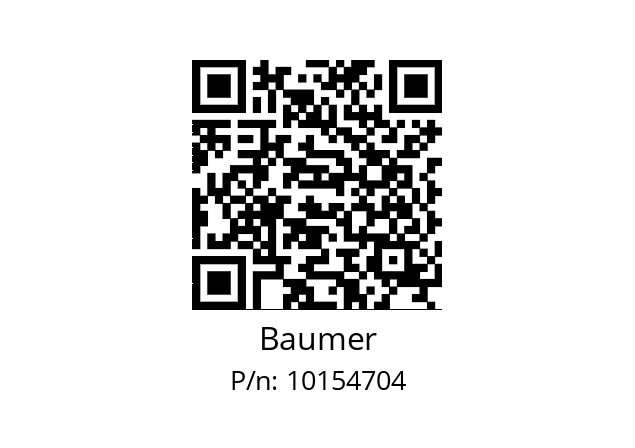   Baumer 10154704