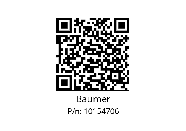   Baumer 10154706