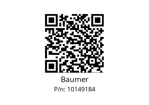   Baumer 10149184