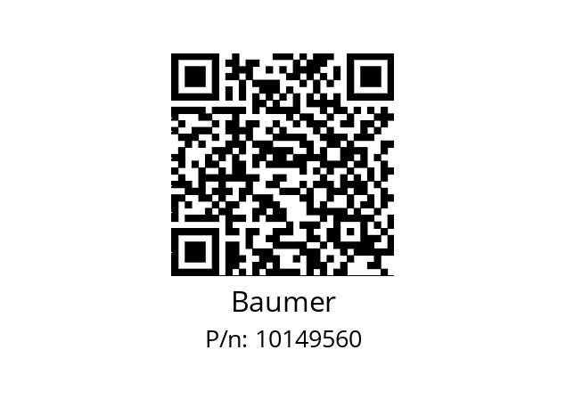   Baumer 10149560