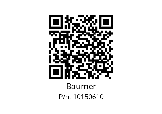   Baumer 10150610