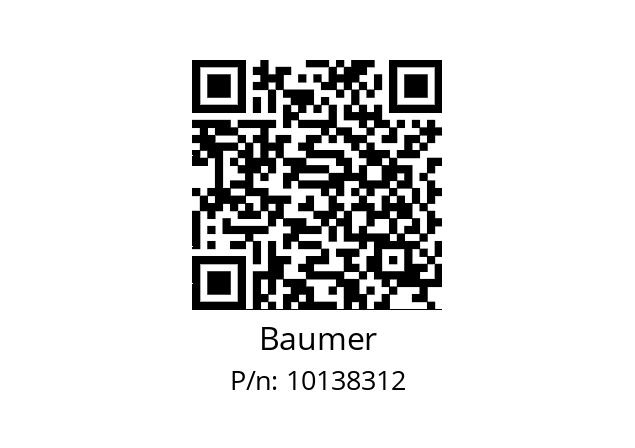   Baumer 10138312