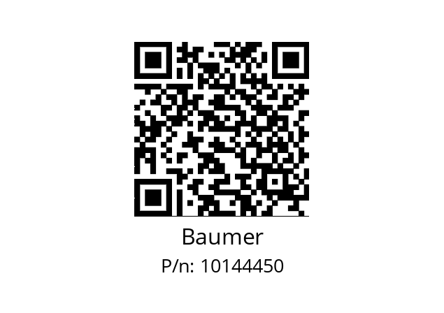   Baumer 10144450