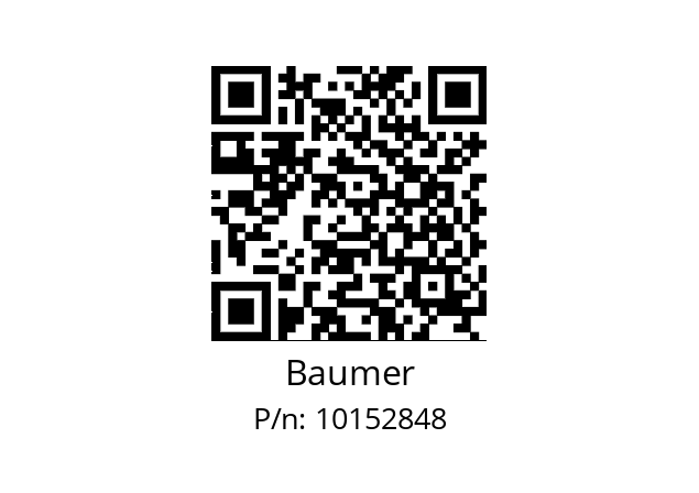   Baumer 10152848