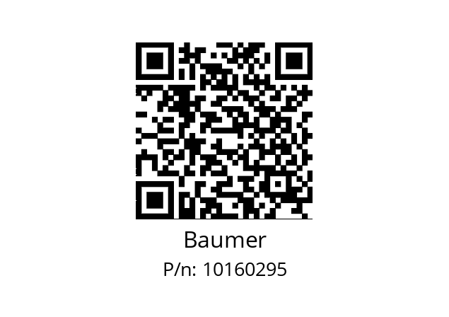   Baumer 10160295