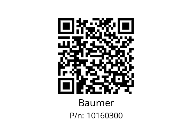   Baumer 10160300