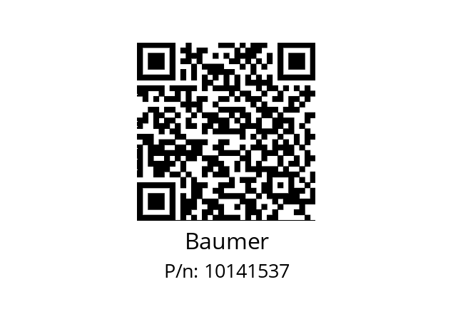   Baumer 10141537