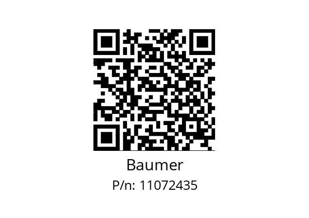   Baumer 11072435