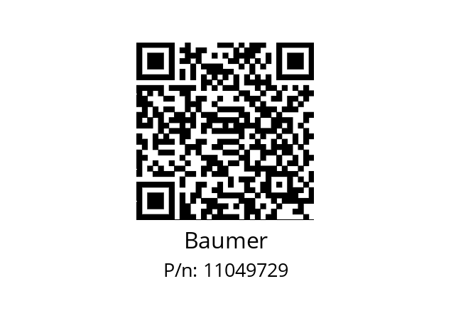   Baumer 11049729