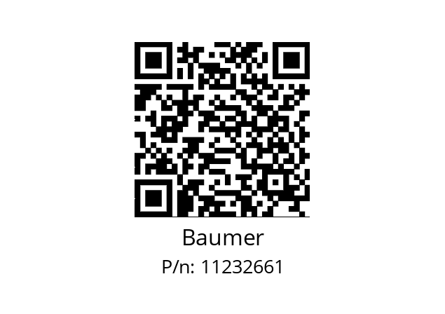   Baumer 11232661