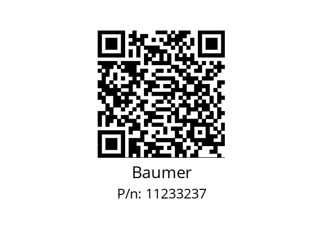   Baumer 11233237