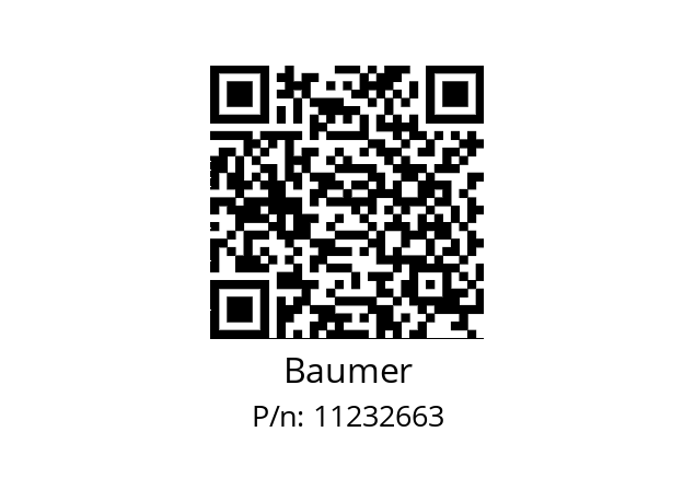   Baumer 11232663