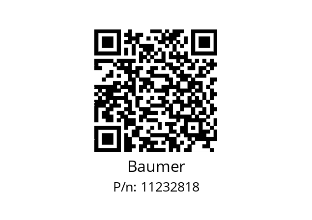   Baumer 11232818