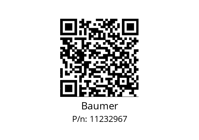   Baumer 11232967