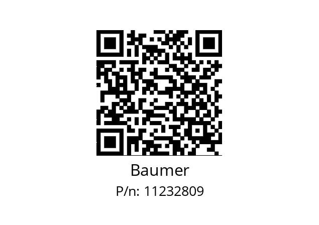   Baumer 11232809