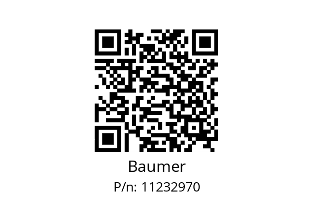   Baumer 11232970