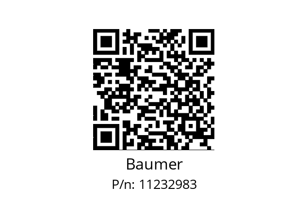   Baumer 11232983